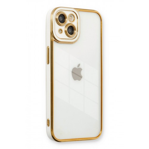 Newface iPhone 13 Kılıf Liva Lens Silikon - Beyaz Newface iPhone 13 Kılıf Liva Lens Silikon - Beyaz