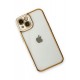 Newface iPhone 13 Kılıf Liva Lens Silikon - Beyaz Newface iPhone 13 Kılıf Liva Lens Silikon - Beyaz
