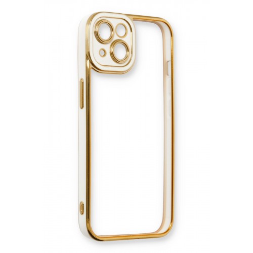Newface iPhone 13 Kılıf Liva Lens Silikon - Beyaz Newface iPhone 13 Kılıf Liva Lens Silikon - Beyaz