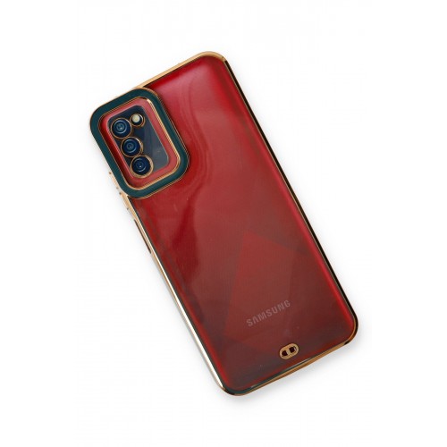 Newface Samsung Galaxy A02S Kılıf Liva Lens Silikon - Yeşil Newface Samsung Galaxy A02S Kılıf Liva Lens Silikon - Yeşil