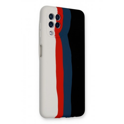 Newface Samsung Galaxy A22 Kılıf Ebruli Lansman Silikon - Beyaz-Siyah Newface Samsung Galaxy A22 Kılıf Ebruli Lansman Silikon - Beyaz-Siyah