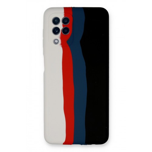 Newface Samsung Galaxy M22 Kılıf Ebruli Lansman Silikon - Beyaz-Siyah Newface Samsung Galaxy M22 Kılıf Ebruli Lansman Silikon - Beyaz-Siyah