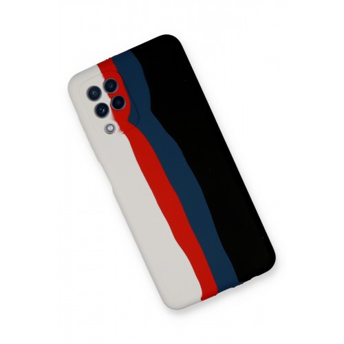Newface Samsung Galaxy M22 Kılıf Ebruli Lansman Silikon - Beyaz-Siyah Newface Samsung Galaxy M22 Kılıf Ebruli Lansman Silikon - Beyaz-Siyah
