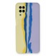 Newface Samsung Galaxy M32 Kılıf Ebruli Lansman Silikon - Sarı-Lila Newface Samsung Galaxy M32 Kılıf Ebruli Lansman Silikon - Sarı-Lila