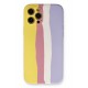 Newface iPhone 12 Pro Max Kılıf Ebruli Lansman Silikon - Sarı-Mavi Newface iPhone 12 Pro Max Kılıf Ebruli Lansman Silikon - Sarı-Mavi