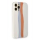 Newface iPhone 12 Pro Max Kılıf Ebruli Lansman Silikon - Beyaz-Turuncu Newface iPhone 12 Pro Max Kılıf Ebruli Lansman Silikon - Beyaz-Turuncu