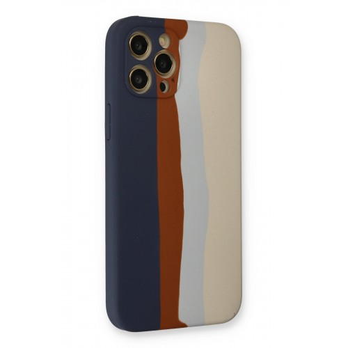 Newface iPhone 12 Pro Max Kılıf Ebruli Lansman Silikon - Lacivert-Krem Newface iPhone 12 Pro Max Kılıf Ebruli Lansman Silikon - Lacivert-Krem