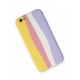 Newface iPhone 6 Kılıf Ebruli Lansman Silikon - Sarı-Mavi Newface iPhone 6 Kılıf Ebruli Lansman Silikon - Sarı-Mavi