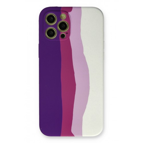 Newface iPhone 12 Pro Max Kılıf Ebruli Lansman Silikon - Mor-Beyaz Newface iPhone 12 Pro Max Kılıf Ebruli Lansman Silikon - Mor-Beyaz