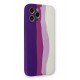 Newface iPhone 12 Pro Max Kılıf Ebruli Lansman Silikon - Mor-Beyaz Newface iPhone 12 Pro Max Kılıf Ebruli Lansman Silikon - Mor-Beyaz