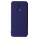 Newface Huawei Mate 20 Lite Kılıf Nano içi Kadife Silikon - Mor Newface Huawei Mate 20 Lite Kılıf Nano içi Kadife Silikon - Mor