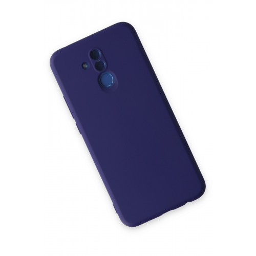 Newface Huawei Mate 20 Lite Kılıf Nano içi Kadife Silikon - Mor Newface Huawei Mate 20 Lite Kılıf Nano içi Kadife Silikon - Mor