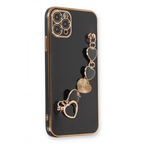 Newface iPhone 11 Pro Kılıf Esila Silikon - Siyah