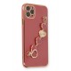 Newface iPhone 11 Pro Kılıf Esila Silikon - Kırmızı