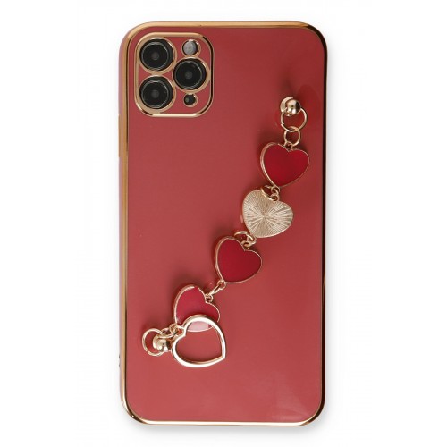 Newface iPhone 11 Pro Kılıf Esila Silikon - Kırmızı Newface iPhone 11 Pro Kılıf Esila Silikon - Kırmızı