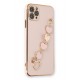 Newface iPhone 11 Pro Kılıf Esila Silikon - Pudra