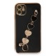 Newface iPhone 12 Kılıf Esila Silikon - Siyah