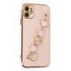 Newface iPhone 12 Kılıf Esila Silikon - Pudra