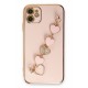Newface iPhone 12 Kılıf Esila Silikon - Pudra