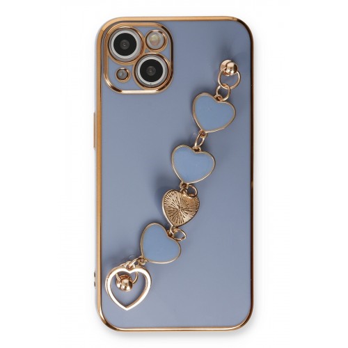 Newface iPhone 13 Kılıf Esila Silikon - Gri Newface iPhone 13 Kılıf Esila Silikon - Gri