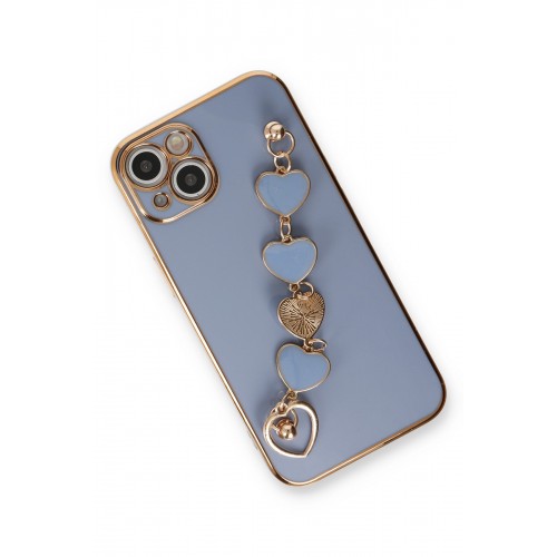 Newface iPhone 13 Kılıf Esila Silikon - Gri Newface iPhone 13 Kılıf Esila Silikon - Gri