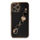 Newface iPhone 13 Pro Max Kılıf Esila Silikon - Siyah Newface iPhone 13 Pro Max Kılıf Esila Silikon - Siyah