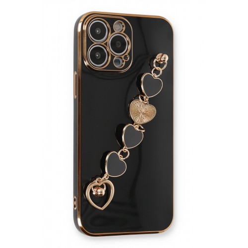 Newface iPhone 13 Pro Max Kılıf Esila Silikon - Siyah Newface iPhone 13 Pro Max Kılıf Esila Silikon - Siyah