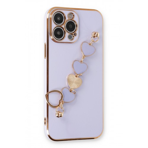Newface iPhone 13 Pro Max Kılıf Esila Silikon - Lila Newface iPhone 13 Pro Max Kılıf Esila Silikon - Lila