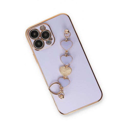 Newface iPhone 13 Pro Max Kılıf Esila Silikon - Lila Newface iPhone 13 Pro Max Kılıf Esila Silikon - Lila