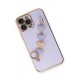 Newface iPhone 13 Pro Max Kılıf Esila Silikon - Lila Newface iPhone 13 Pro Max Kılıf Esila Silikon - Lila