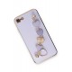 Newface iPhone 7 Kılıf Esila Silikon - Lila Newface iPhone 7 Kılıf Esila Silikon - Lila
