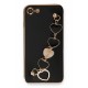 Newface iPhone 8 Kılıf Esila Silikon - Siyah Newface iPhone 8 Kılıf Esila Silikon - Siyah