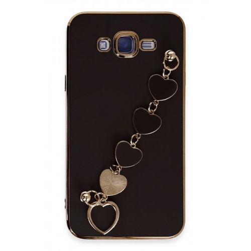 Newface Samsung Galaxy J7 Kılıf Esila Silikon - Siyah Newface Samsung Galaxy J7 Kılıf Esila Silikon - Siyah