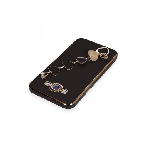 Newface Samsung Galaxy J7 Kılıf Esila Silikon - Siyah Newface Samsung Galaxy J7 Kılıf Esila Silikon - Siyah