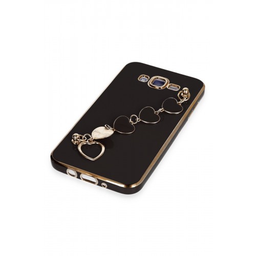Newface Samsung Galaxy J7 Kılıf Esila Silikon - Siyah Newface Samsung Galaxy J7 Kılıf Esila Silikon - Siyah
