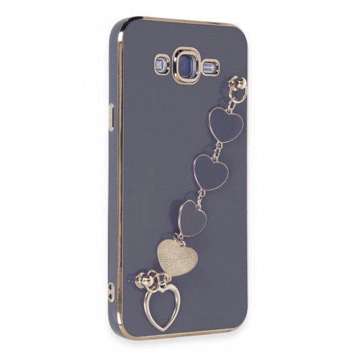 Newface Samsung Galaxy J7 Kılıf Esila Silikon - Gri Newface Samsung Galaxy J7 Kılıf Esila Silikon - Gri