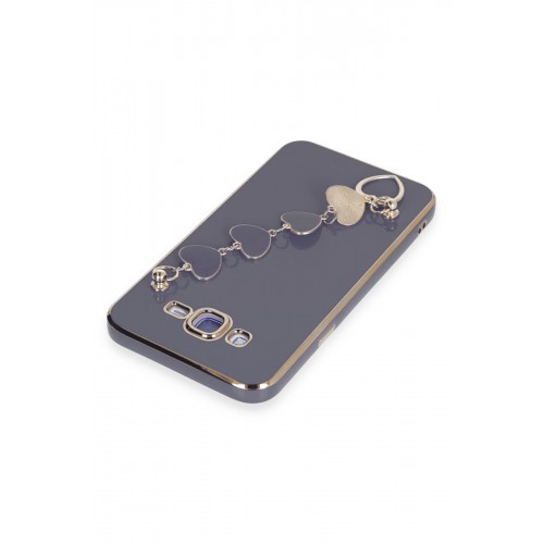 Newface Samsung Galaxy J7 Kılıf Esila Silikon - Gri Newface Samsung Galaxy J7 Kılıf Esila Silikon - Gri
