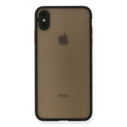 Newface iPhone XS Max Kılıf Montreal Silikon Kapak - Siyah Newface iPhone XS Max Kılıf Montreal Silikon Kapak - Siyah