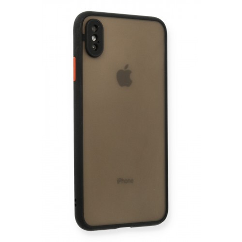 Newface iPhone XS Max Kılıf Montreal Silikon Kapak - Siyah Newface iPhone XS Max Kılıf Montreal Silikon Kapak - Siyah