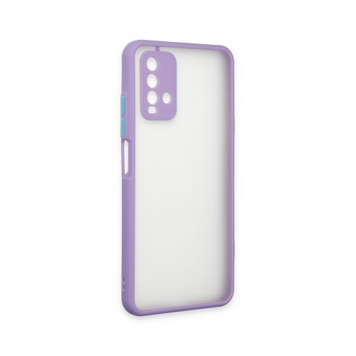 Newface Xiaomi Redmi Note 9 4G Kılıf Montreal Silikon Kapak - Mor Newface Xiaomi Redmi Note 9 4G Kılıf Montreal Silikon Kapak - Mor