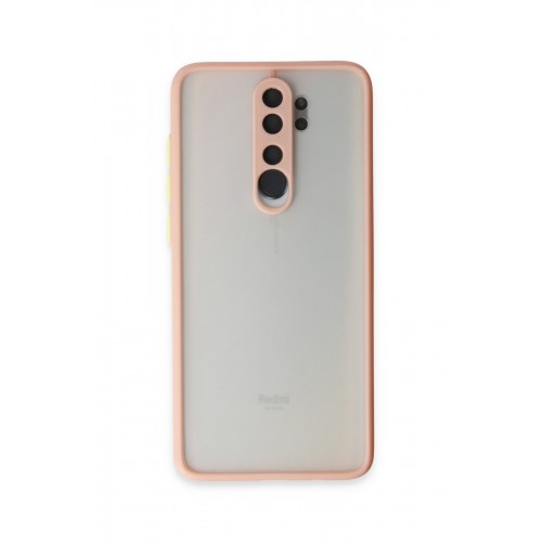 Newface Xiaomi Redmi Note 8 Pro Kılıf Montreal Silikon Kapak - Pembe