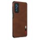 Newface Samsung Galaxy M52 5G Kılıf Loop Deri Silikon - Kahverengi Newface Samsung Galaxy M52 5G Kılıf Loop Deri Silikon - Kahverengi