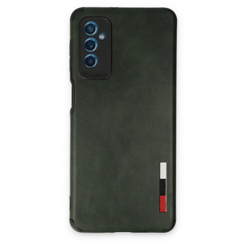 Newface Samsung Galaxy M52 5G Kılıf Loop Deri Silikon - Yeşil Newface Samsung Galaxy M52 5G Kılıf Loop Deri Silikon - Yeşil