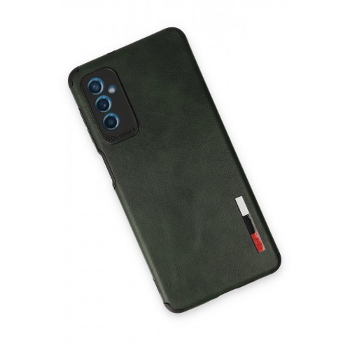 Newface Samsung Galaxy M52 5G Kılıf Loop Deri Silikon - Yeşil Newface Samsung Galaxy M52 5G Kılıf Loop Deri Silikon - Yeşil