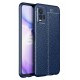 Newface Vivo Y21S Kılıf Focus Derili Silikon - Lacivert Newface Vivo Y21S Kılıf Focus Derili Silikon - Lacivert