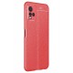 Newface Vivo Y21 Kılıf Focus Derili Silikon - Kırmızı Newface Vivo Y21 Kılıf Focus Derili Silikon - Kırmızı