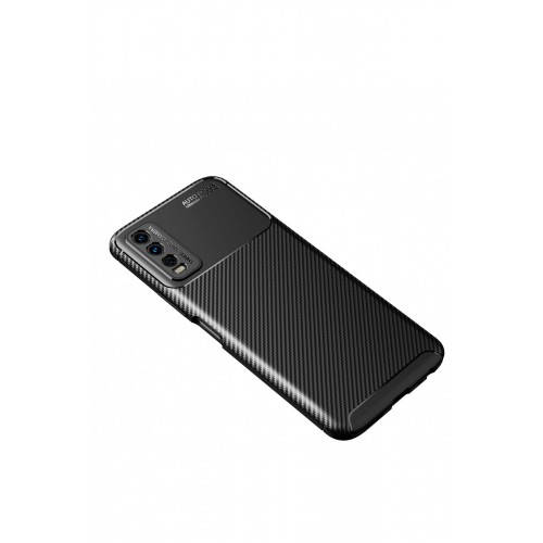 Newface Vivo Y20 Kılıf Focus Karbon Silikon - Siyah Newface Vivo Y20 Kılıf Focus Karbon Silikon - Siyah