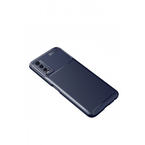 Newface Vivo Y20 Kılıf Focus Karbon Silikon - Lacivert Newface Vivo Y20 Kılıf Focus Karbon Silikon - Lacivert