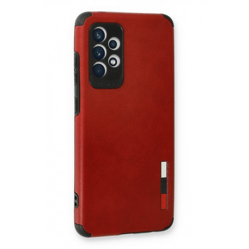 Newface Samsung Galaxy A23 4G Kılıf Loop Deri Silikon - Kırmızı Newface Samsung Galaxy A23 4G Kılıf Loop Deri Silikon - Kırmızı