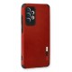 Newface Samsung Galaxy A33 5G Kılıf Loop Deri Silikon - Kırmızı Newface Samsung Galaxy A33 5G Kılıf Loop Deri Silikon - Kırmızı